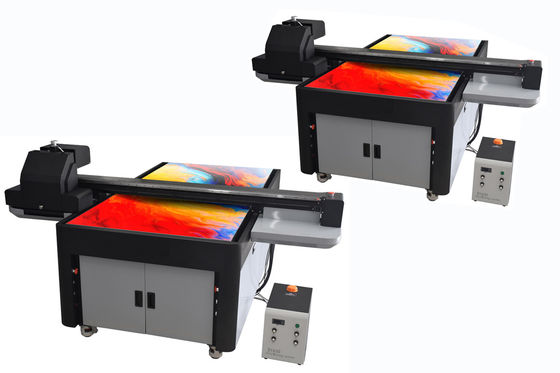 چاپگر UV فرمت گسترده 2 سر چاپگر حرفه ای با جوهر UV LED