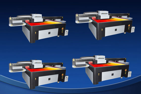 رنگ جوهر W CMYKLCLM روغن سبک چاپگر فرمت بزرگ 4130 X 2000 X 1300mm Piezo Electric Printhead Dx7