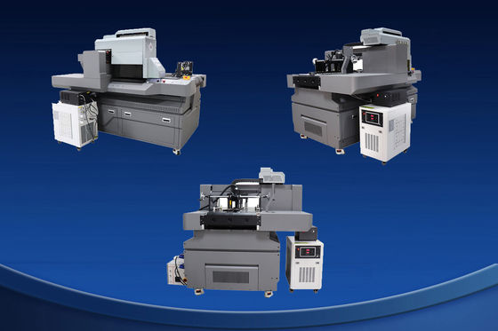 سرعت چاپگر UV تک گذر 2100x1450x1600mm ابعاد تجهیزات