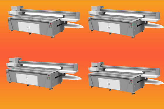 چاپگر UV قدرتمند برای چاپ عکس منبع برق 50Hz/60Hz و 4130 X 2000 X 1300mm اندازه تجهیزات