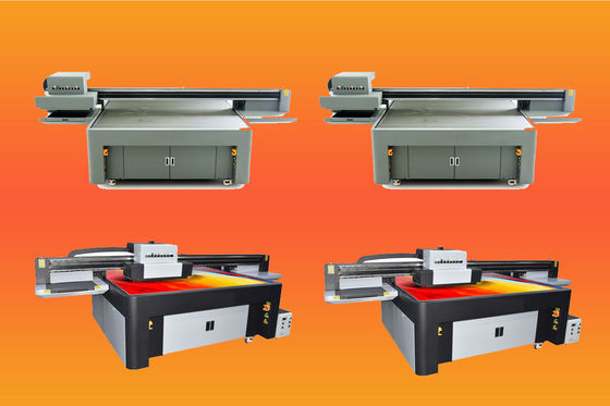 چاپگر فولاد فریم UV تخت تخت با Epson DX5 برای مواد سخت و انعطاف پذیر