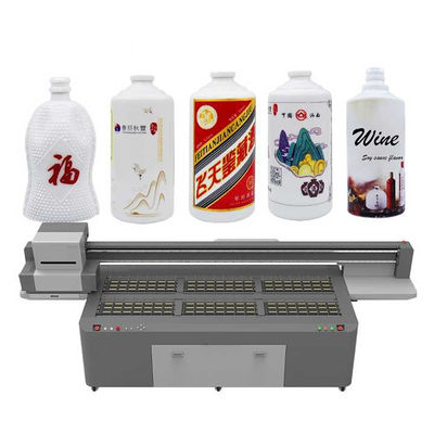 چاپگر کارت حرفه ای و همه کاره AC 110V / 220V منبع برق W CMYKLCLM رنگ جوهر روغن سبک