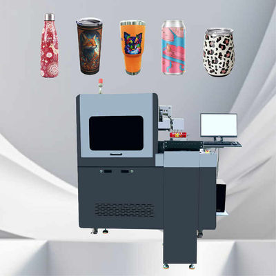 10-270mm چاپ طول سیلندر چاپگر UV با اتصال اترنت و صفحه کنترل صفحه نمایش لمسی LCD