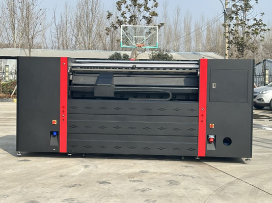 پرینتر پرچم رنگی 3L حجم 4/8 رنگ با جعبه تثبیت رنگ 380V و سر I3200-A1