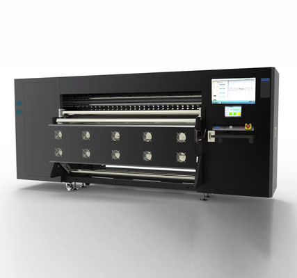 270m2 / ساعت حداکثر سرعت چاپ چاپگر نساجی دیجیتال مجهز به سیستم تامین جوهر PLC