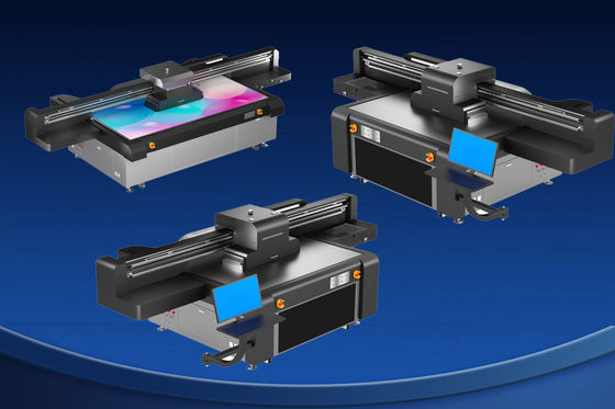 چاپ ارتفاع متوسط 0-10 سانتی متر چاپگر UV تک گذر با نوزل ریکو Gen 5i و منبع برق AC 220V / 50Hz / 60HZ